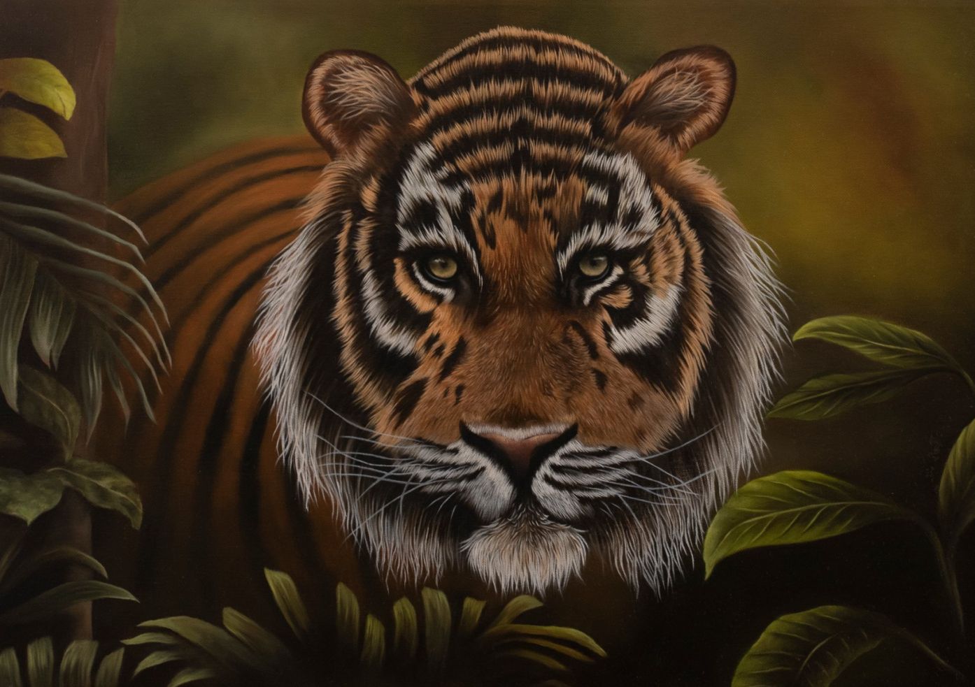 “Savage” – Oil painting on canvas