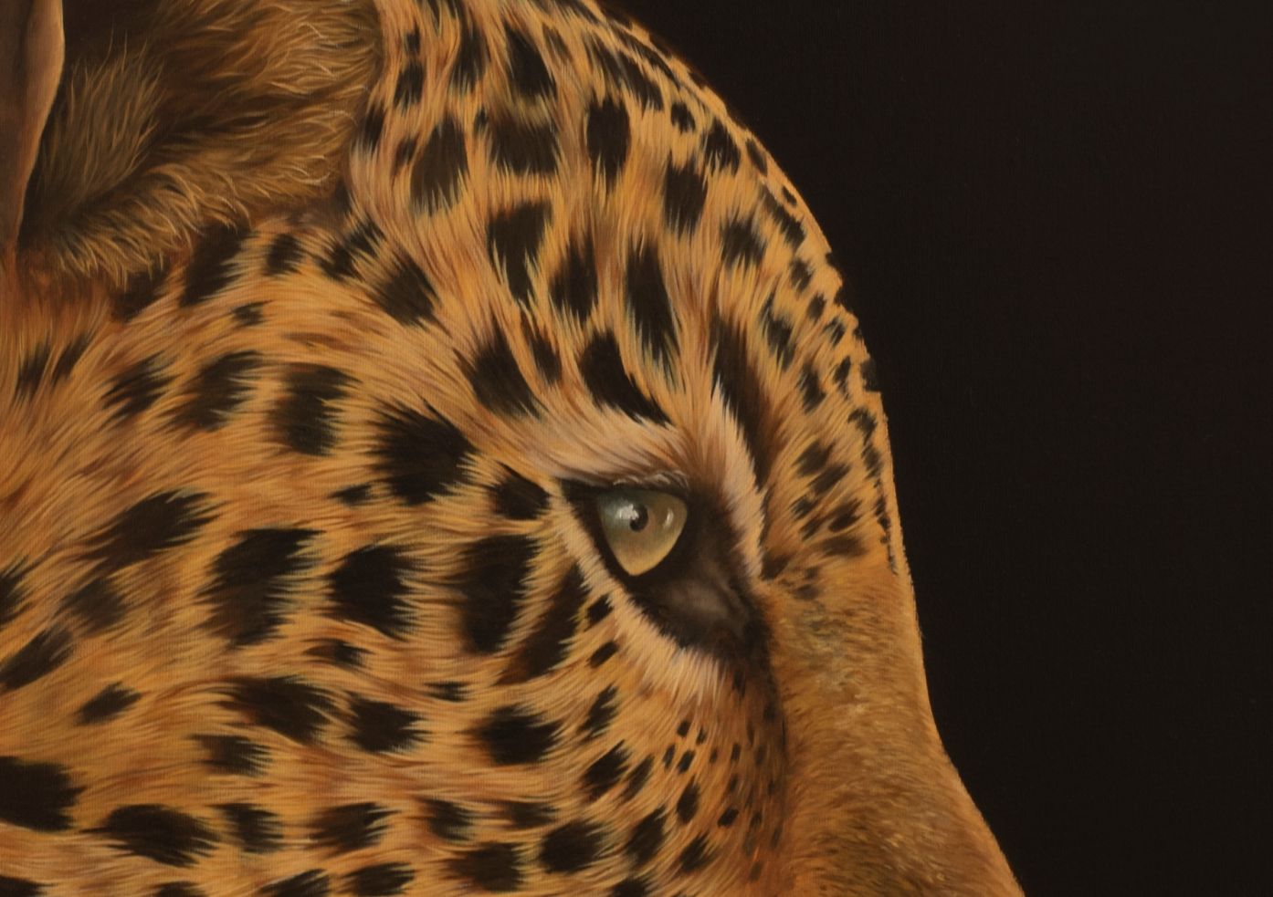 “Il balzo” – Quadro ad olio su tela