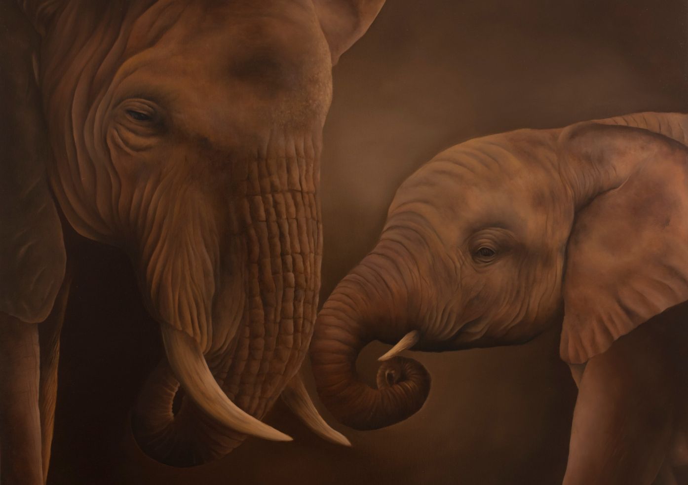 “Ritrovati”- Quadro ad olio su tela