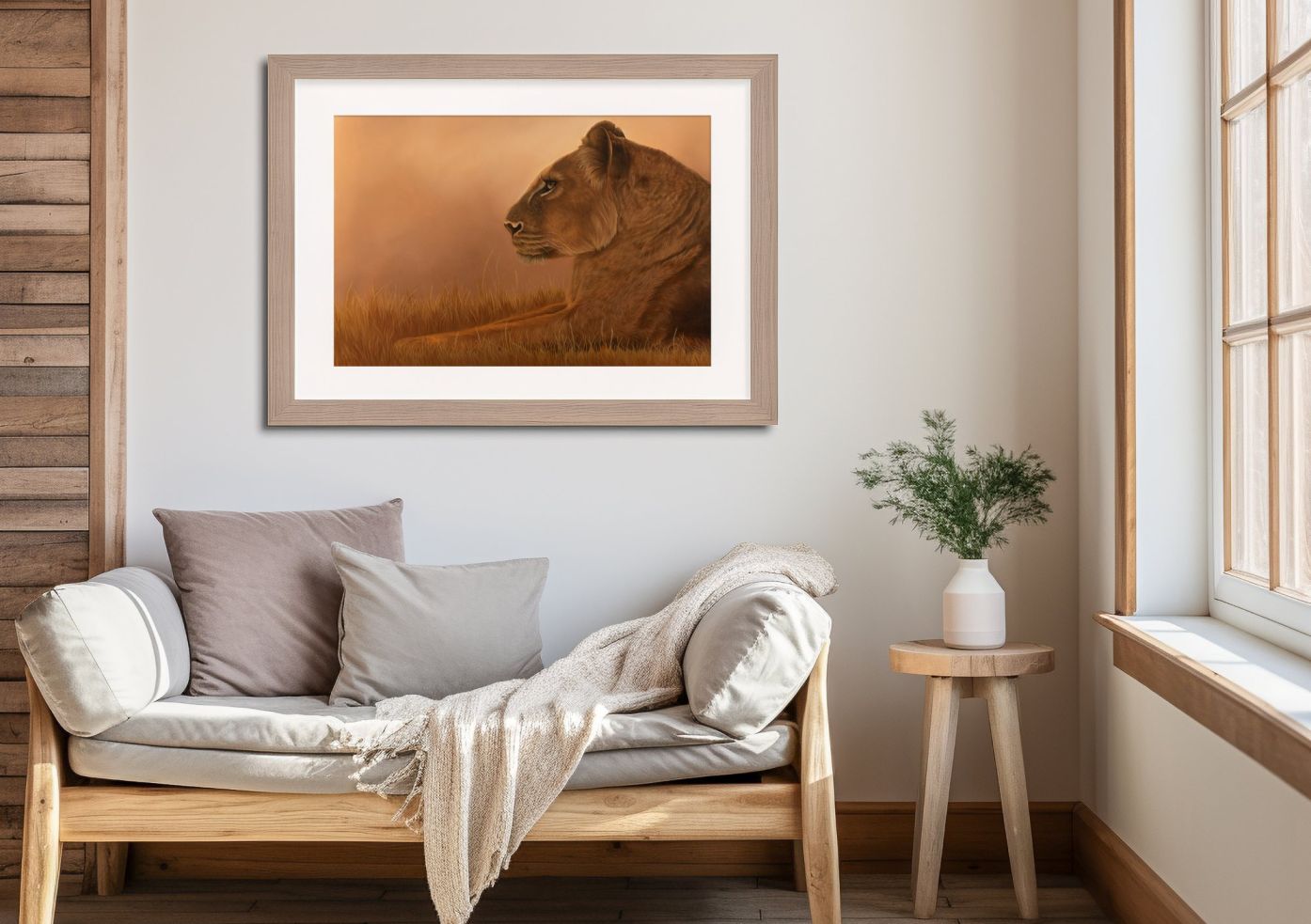 “Thoughts” – Oil painting on canva