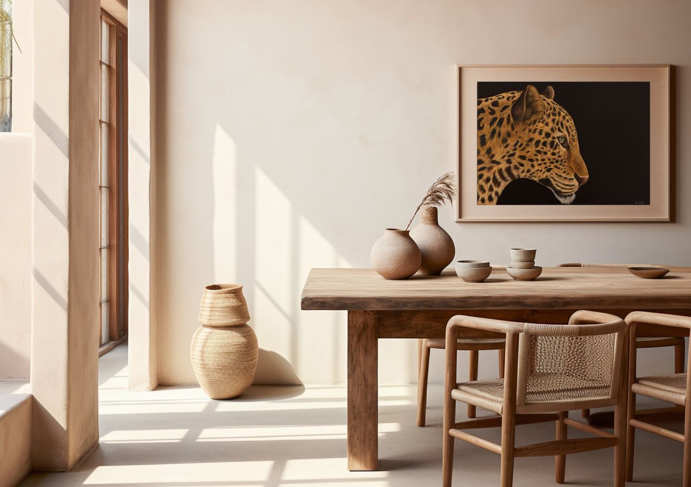 “Il balzo” – Quadro ad olio su tela